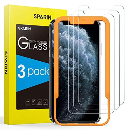 [3-Pack] Cristal Templado iPhone 11 Pro Max/XS Max