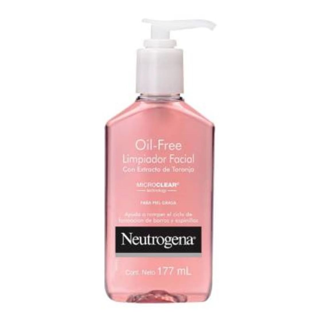 Social Neutrogena oil-free limpiador facial toronja