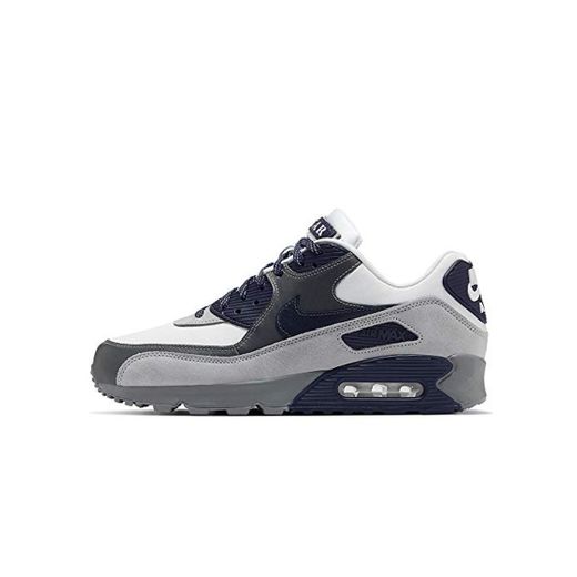 Nike Air MAX 90 NRG, Zapatillas para Correr para Hombre, White