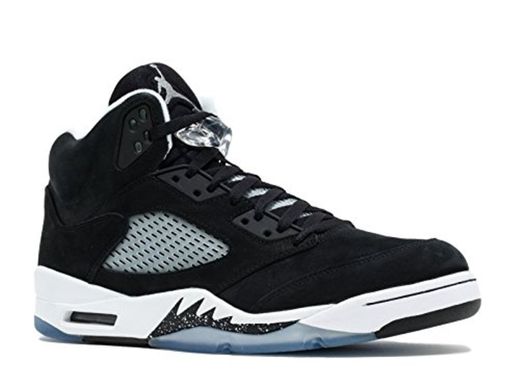 Nike Air Jordan 5 Retro 'Oreo' Black White Trainer Size 12 UK