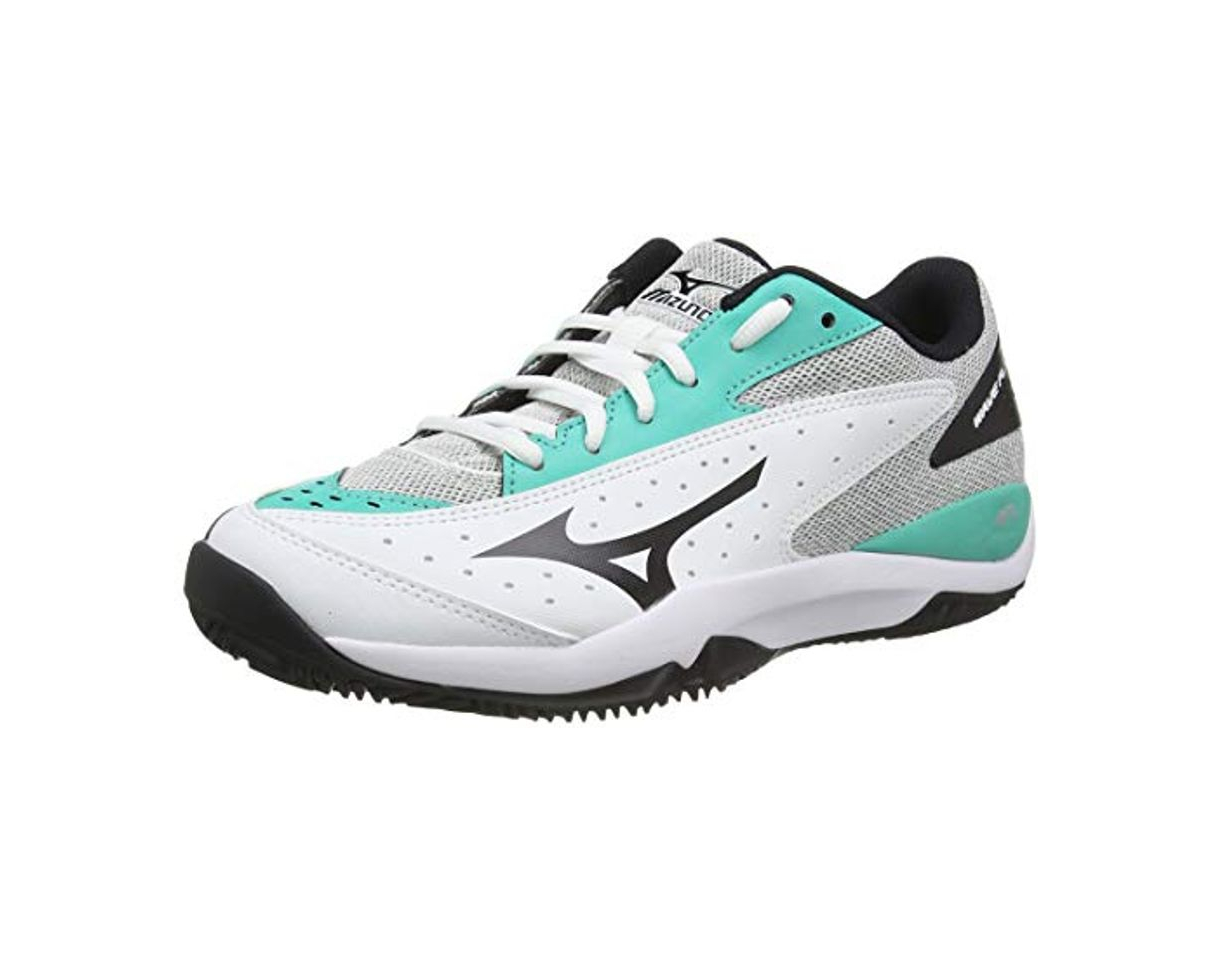 Moda Mizuno Wave Flash CC, Zapatillas de Tenis Unisex Adulto, Blanco