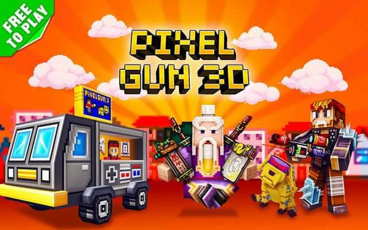 Social Pixel Gun 3D APK MOD v17.8.0 (Munición/Dinero infinito)