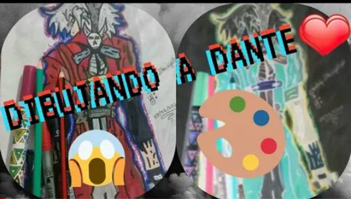 Fashion Mira como dibujo a Dante😍