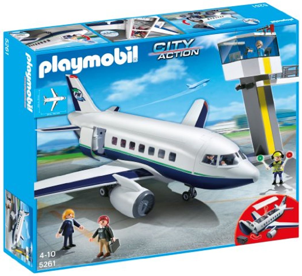 Producto PLAYMOBIL - Avión de pasajeros y mercancías