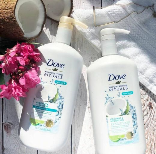 Dove coconut and hydration 