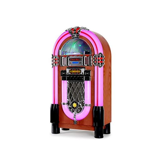 AUNA Graceland XXL Jukebox Vintage - Rockola Discos