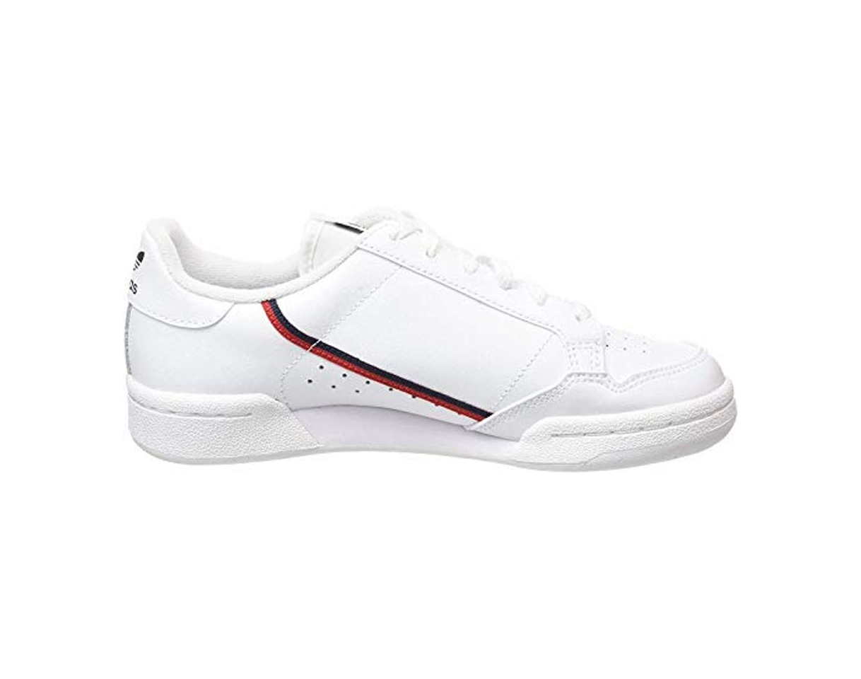 Moda Adidas Continental 80 J, Zapatillas de Deporte Unisex Adulto, Blanco