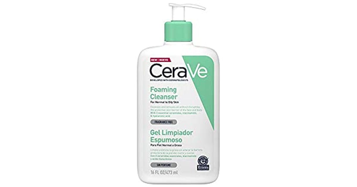 Fashion Limpiador de Cerave foaming cleanser