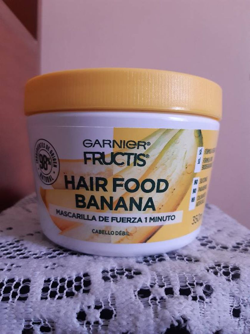 Place FRUCTIS Mascarilla Pelo Comida Banana Nutritivo Jarrón Cuidado de la piel 390