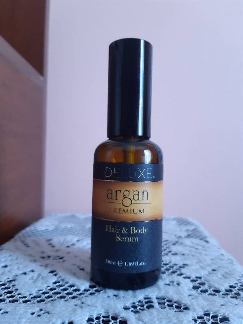 Product Aceite de Argán Deluxe con calidad de peluquería 100 ml. Aporta hidratación