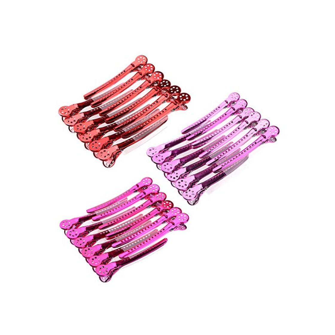 Beauty 36x Salon Crocodile Styling Pinzas Para El Cabello Pin Peluquería Perm Grip Hair Clamp