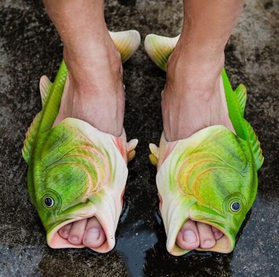 Moda Sandalias de pescado