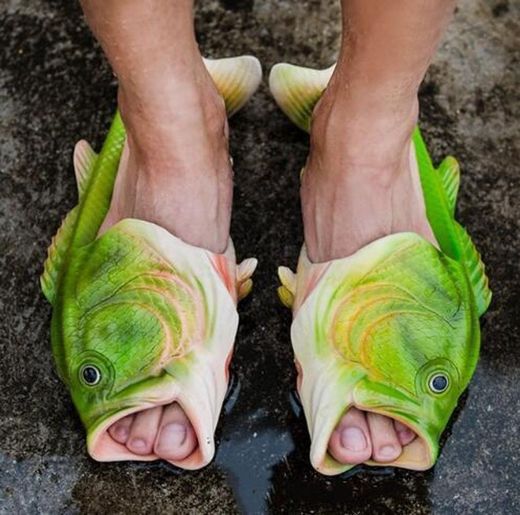 Sandalias de pescado