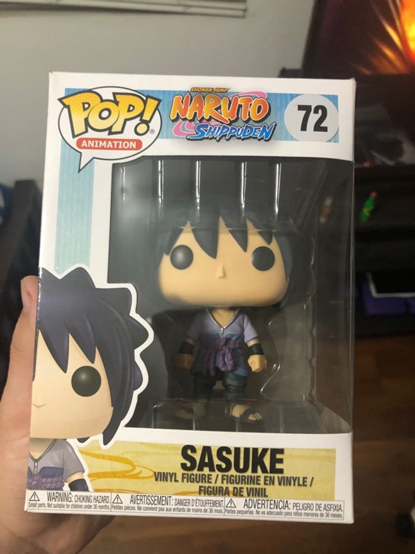 Juego FunKo Sasuke figura de vinilo, colección de POP, seria Naruto Shippuden