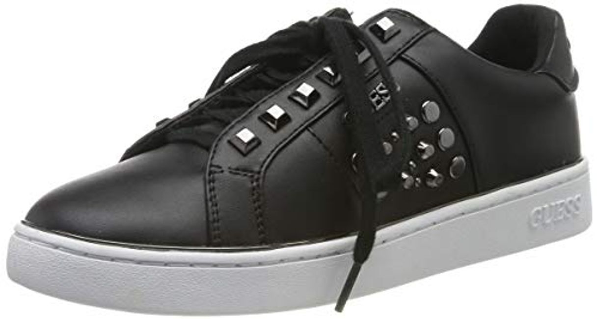 Social Guess Brandi/Active Lady/Leather LIK, Zapatillas de Gimnasia para Mujer, Negro