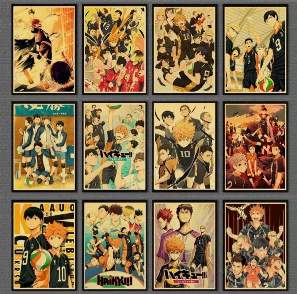 Moda ▦ Poster Haikyuu 