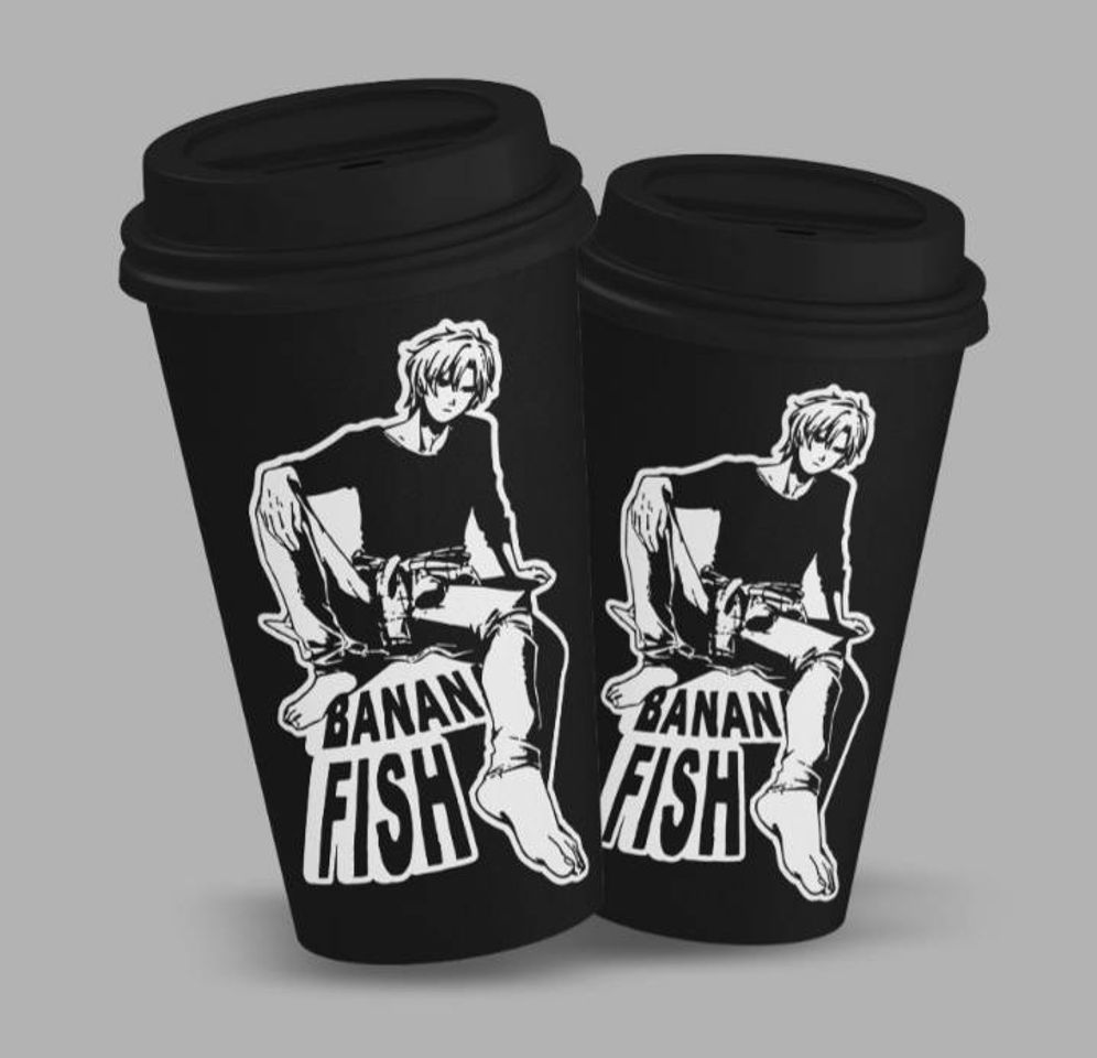 Moda ◪ Copo Banana Fish 