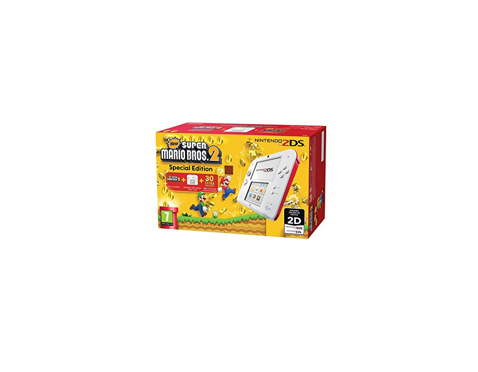 Social Nintendo 2DS - Consola, Color Rojo
