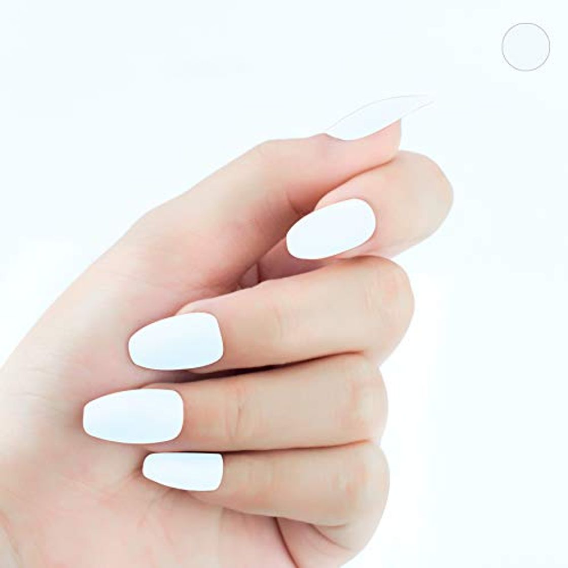 Product Beashine Falsa uña, Fake Nails, Elegant Touch French Manicure Fake Nails, Tamaños