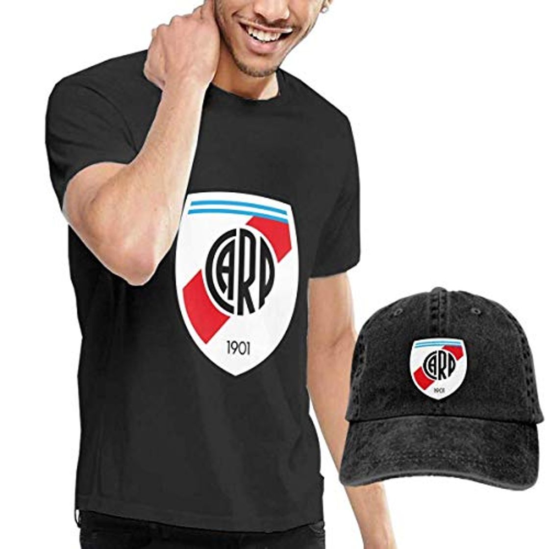 Fashion Baostic Camisetas y Tops Hombre Polos y Camisas, River Plate FC T-Shirts