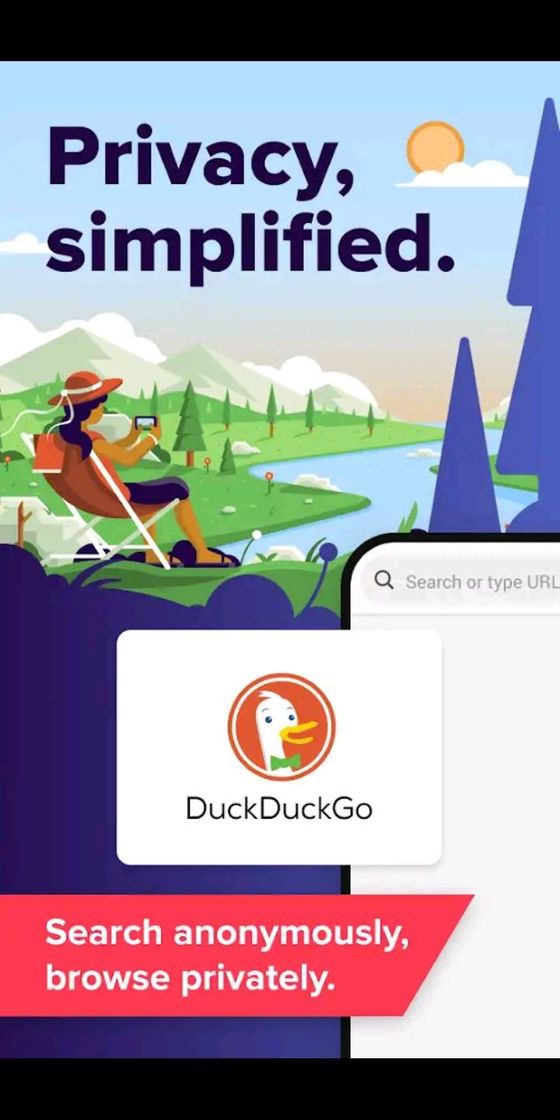 App 💠DuckDuckGo Privacy Browser. 