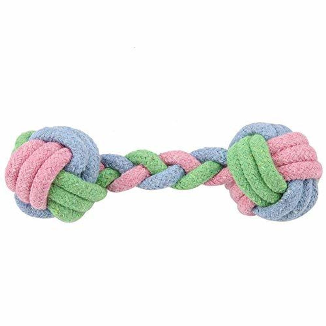 Lugares Hffheer Dog Rope Toys Dientes de Limpieza Knot Rope Toy Pet Trenzado