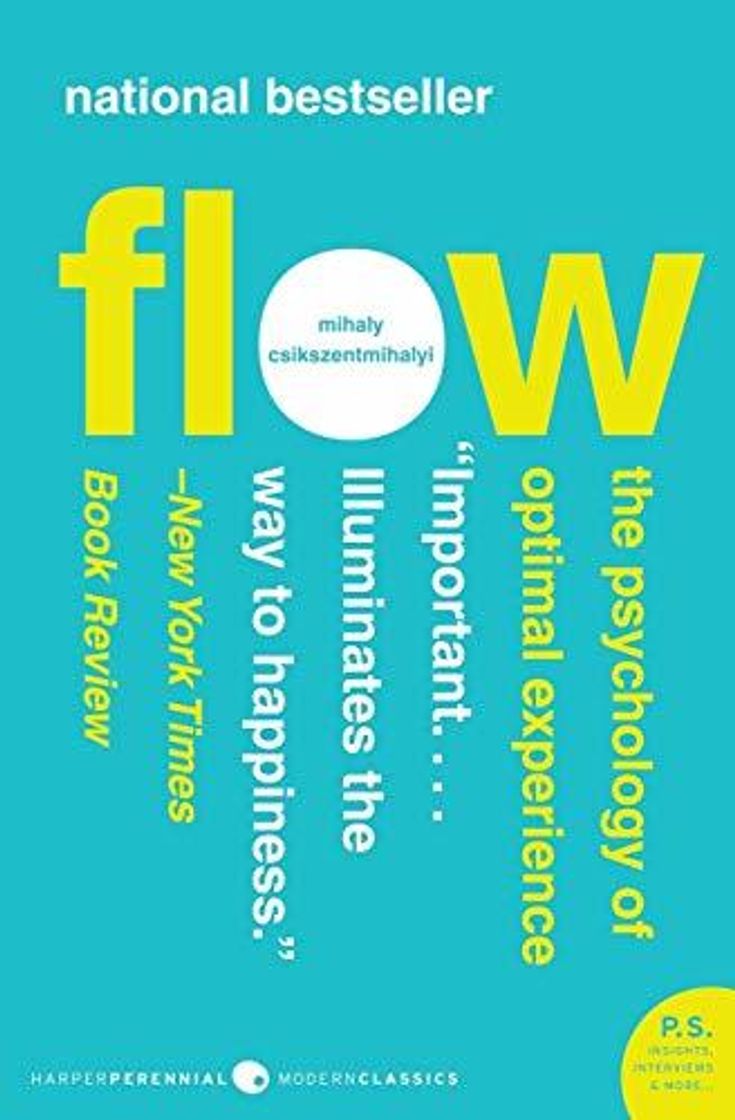 Libro Flow: The Psychology of Optimal Experience