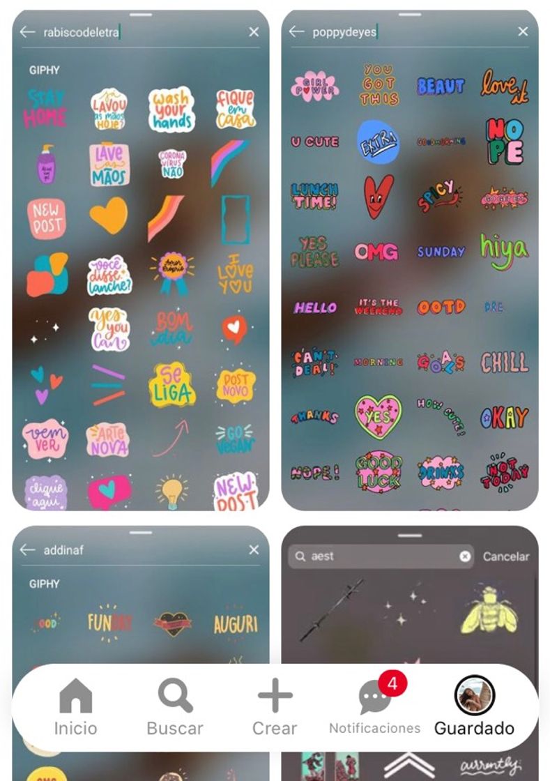 Fashion Más stickers/gifs para TI 🌼🤍🌸❕🎬💗🌷