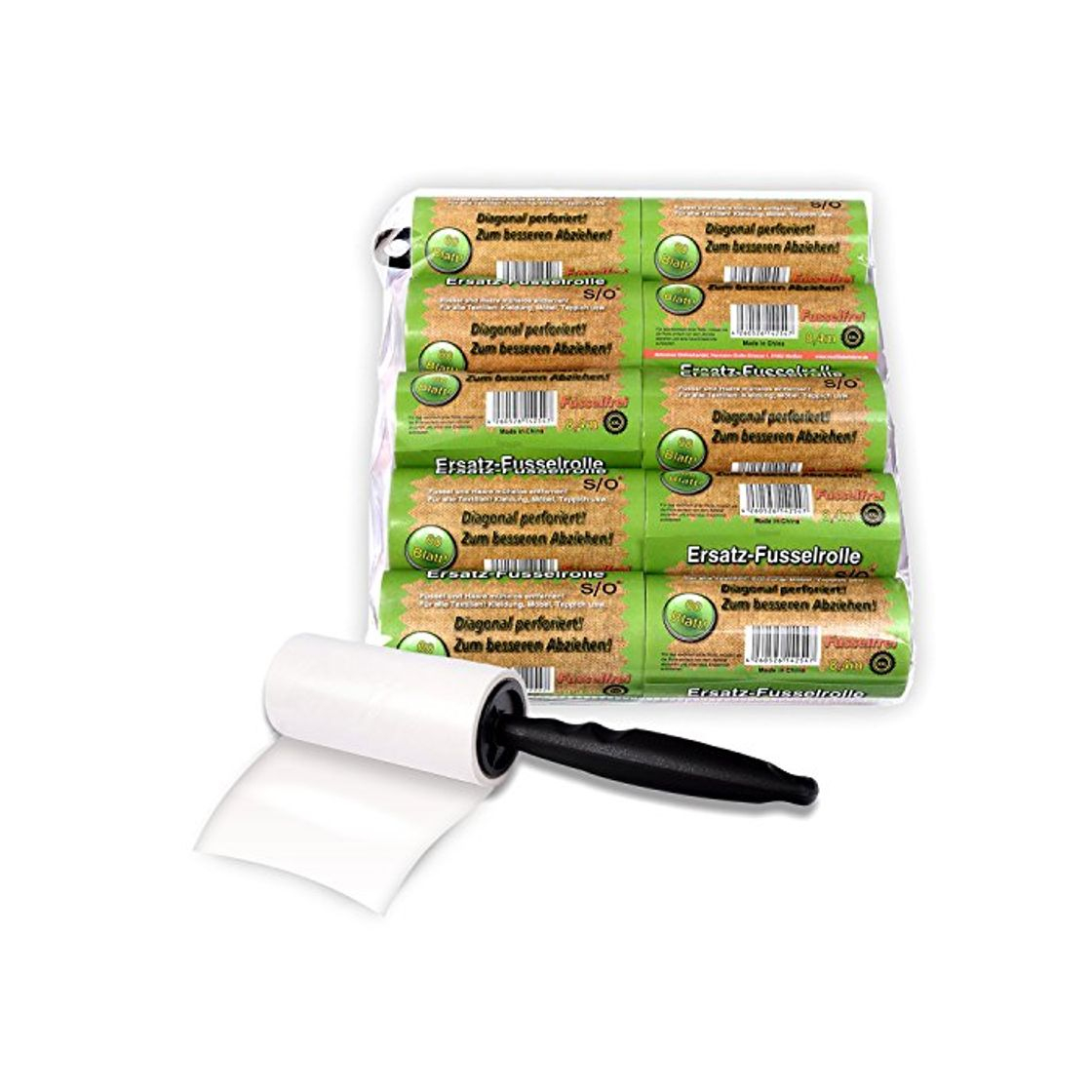 Product Schramm® 10 Pieces of lint Roll 10 Rolls a 60 Sheets of