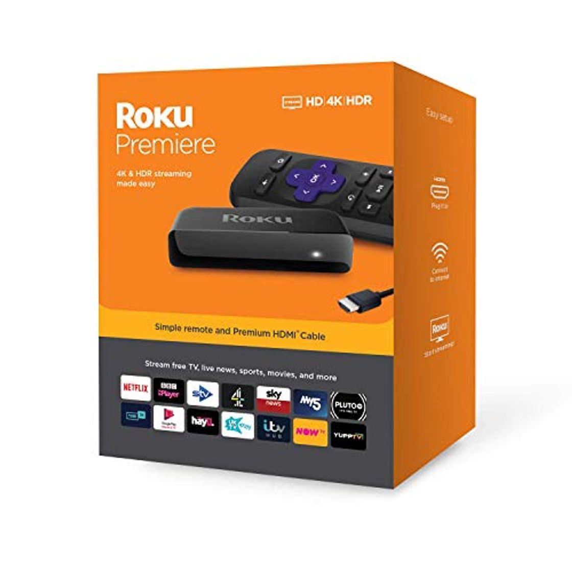 Social Roku Premiere Streaming Player