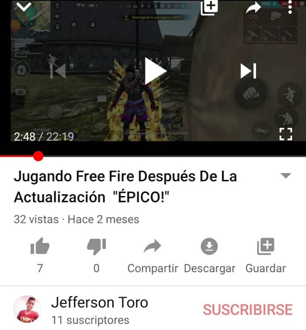 Moda Jugando Free Fire *EPICO*😲