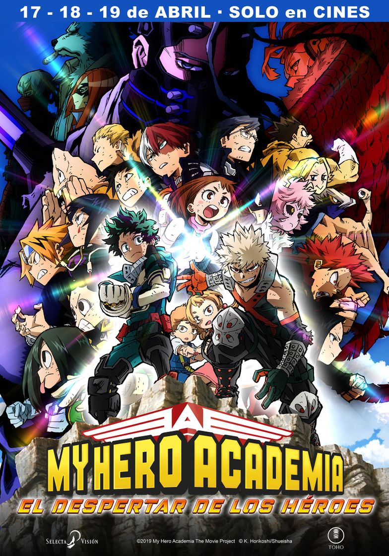 Movie My Hero Academia: El despertar de los héroes