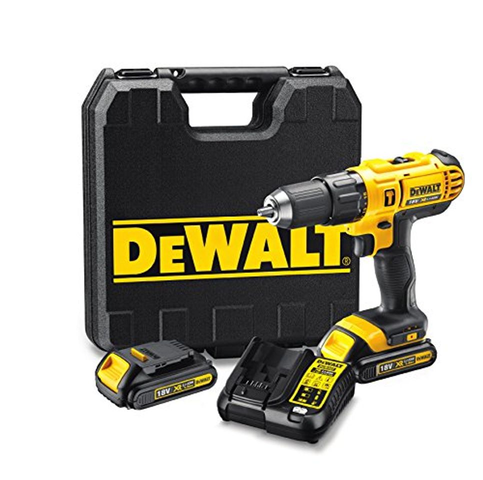 Producto DEWALT DCD776C2-QW - Taladro percutor XR 18V, 25.500 ipm, incluye 2 baterías