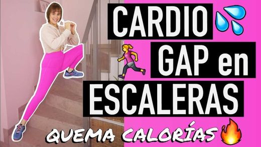 Cardio GAP en escaleras 🔥quema calorías 🔥