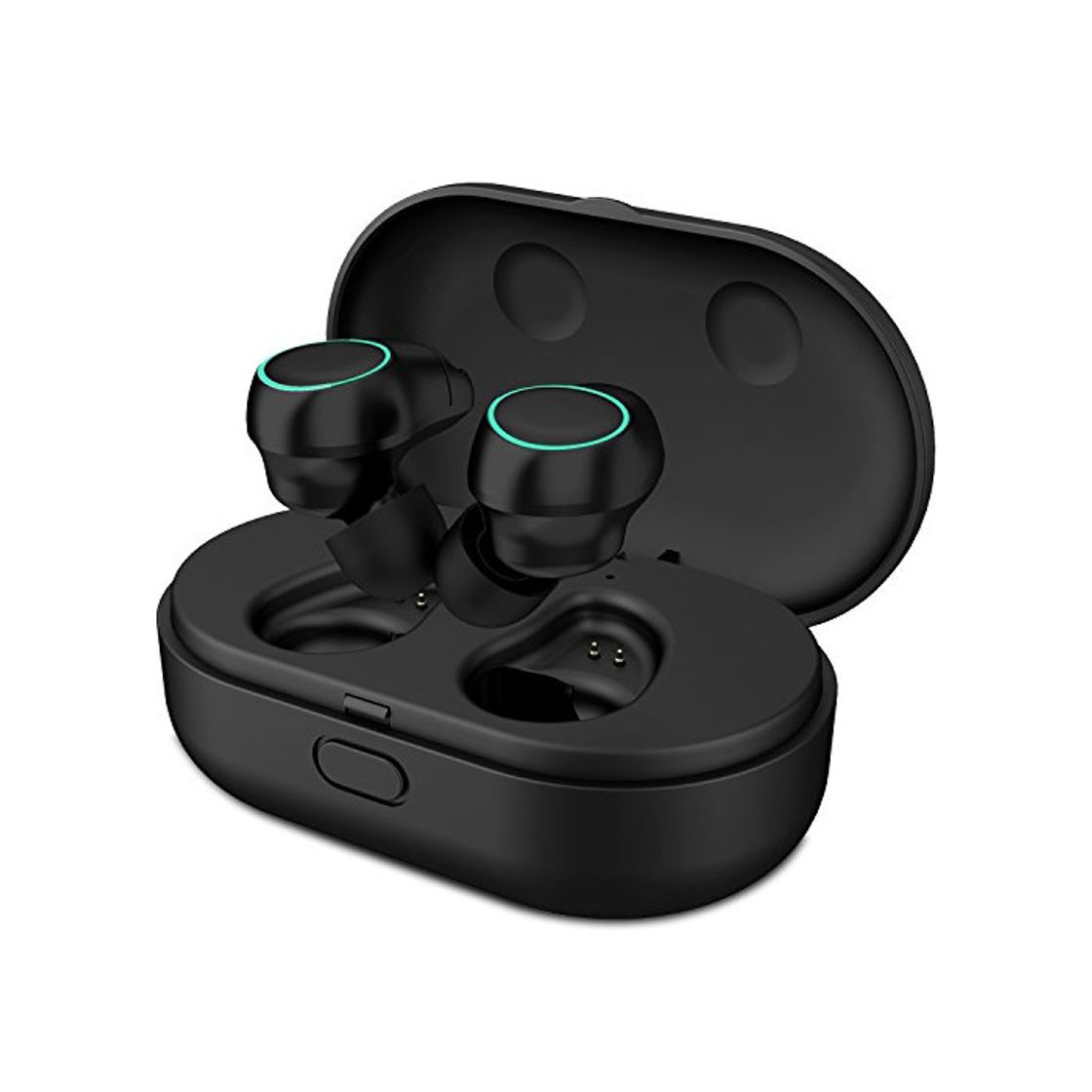 Electronic Holyhigh Auriculares Bluetooth Inalámbricos Mini Twins Stereo Auriculares Inalambricos con Caja de