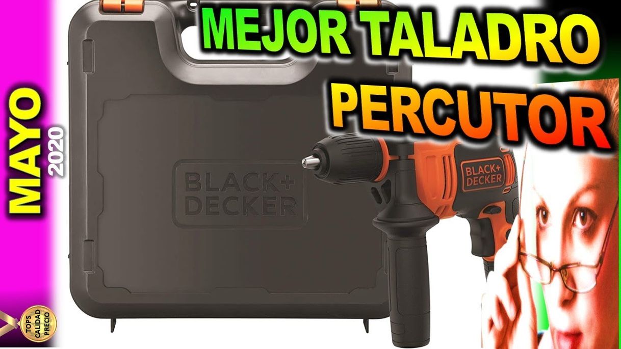 Producto BLACK+DECKER BEH710K-QS Taladro Percutor con cable 710W