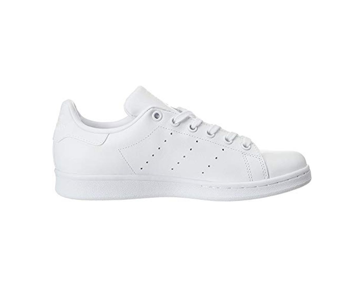 Fashion adidas Stan Smith J, Zapatillas de Deporte Unisex Niños, Blanco