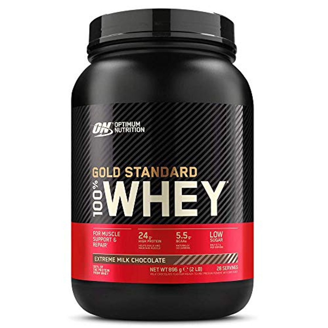 Social Optimum Nutrition Gold Standard 100% Whey Proteína en Polvo