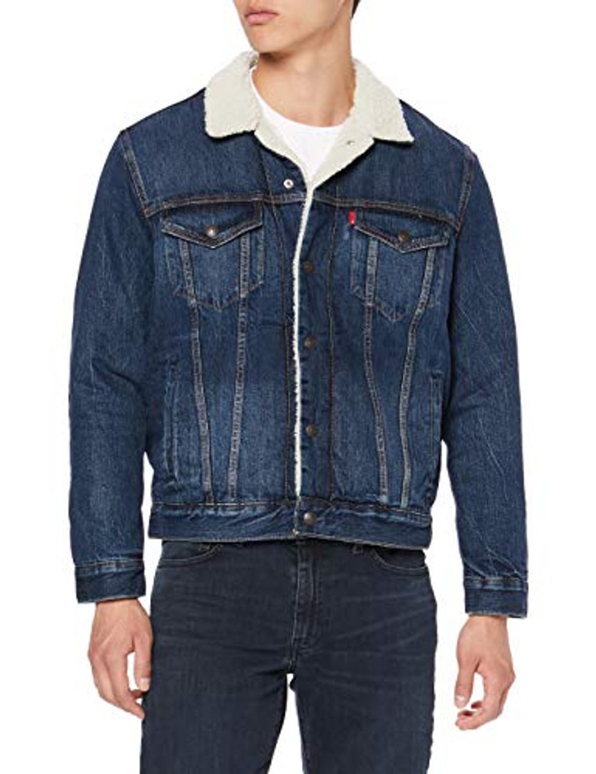Social Levi's Type 3 Chaqueta Vaquera, Azul