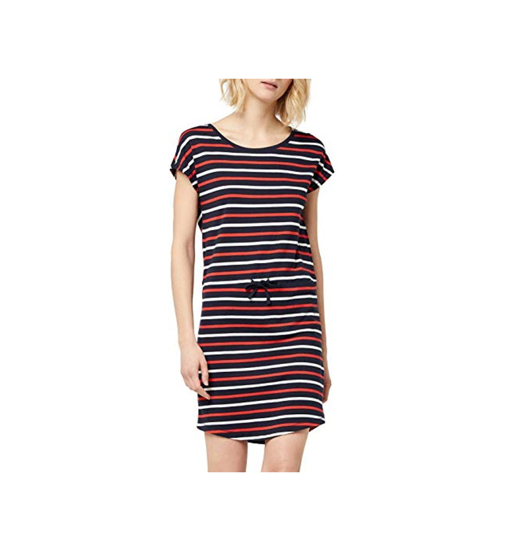 Social Only Onlmay S/s Dress Noos Vestido, Multicolor