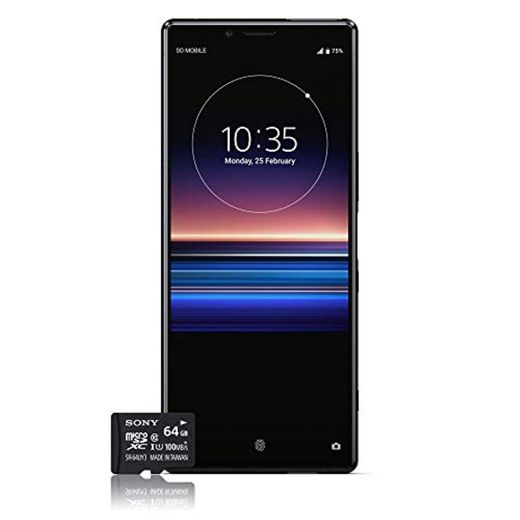 Sony Xperia 1 - Smartphone de 6,5" 4K HDR OLED 21:9 (SD