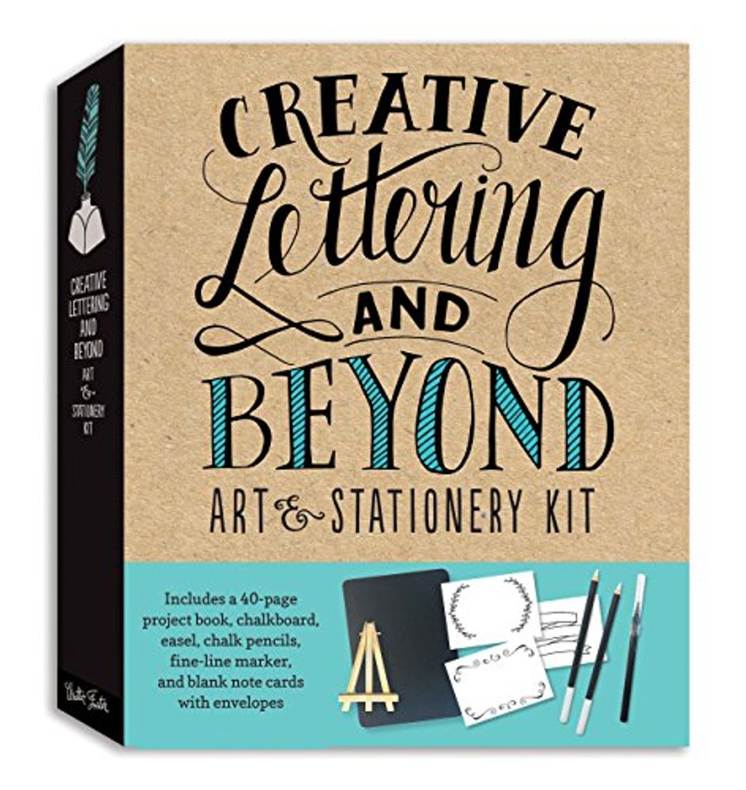 Social Creative Lettering and Beyond Art & Stationery Kit: Includes a 40-page project