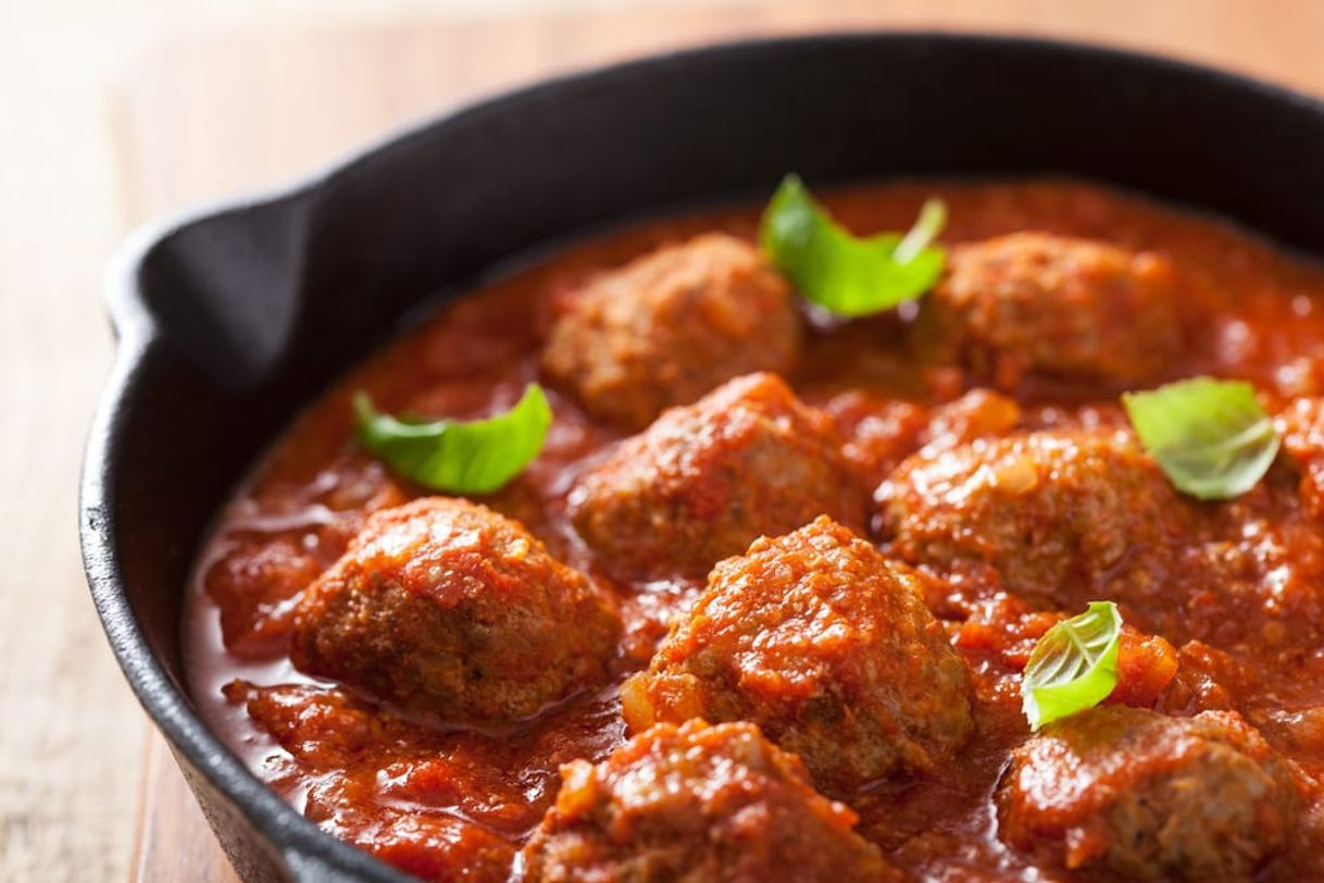 Social Albóndigas con tomate 