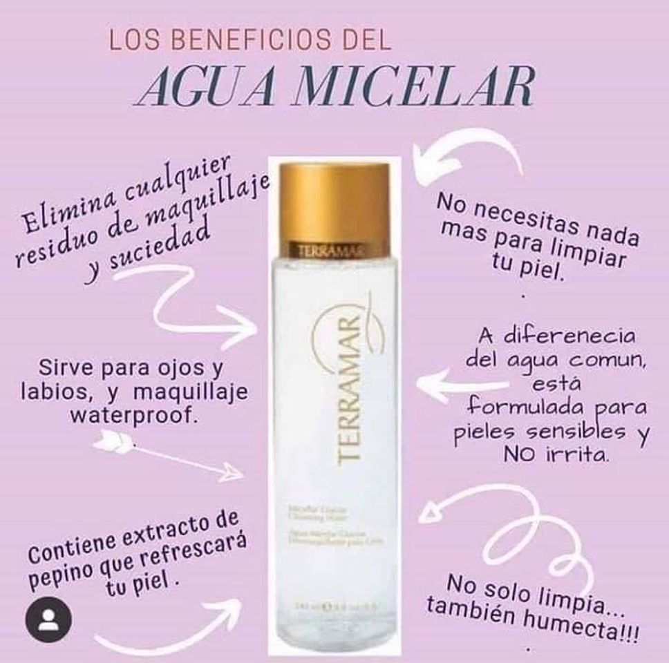 Moda Terramar “Agua micelar”