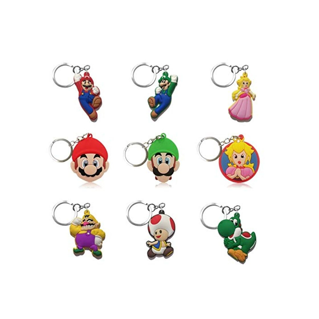 Social YUNDING Super Mario Peluches 9pcs