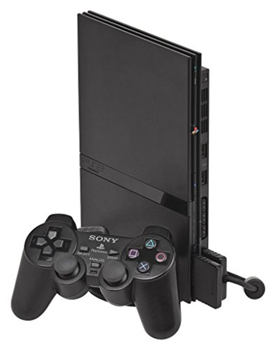 Electrónica Sony Consola PlayStation 2 Slimline [Negro] [PlayStation 2] [Producto Importado]