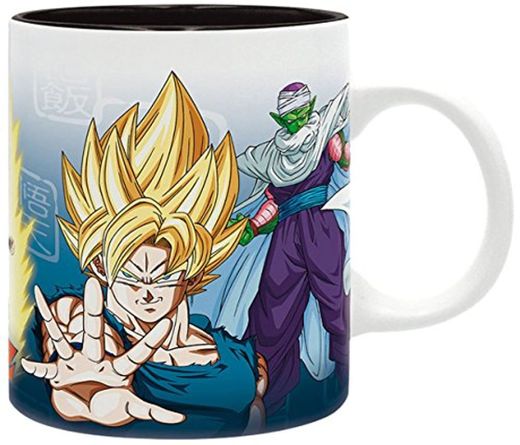 ABYstyle – Dragon Ball – Taza – Saiyans and pequeño Unisex-Adult