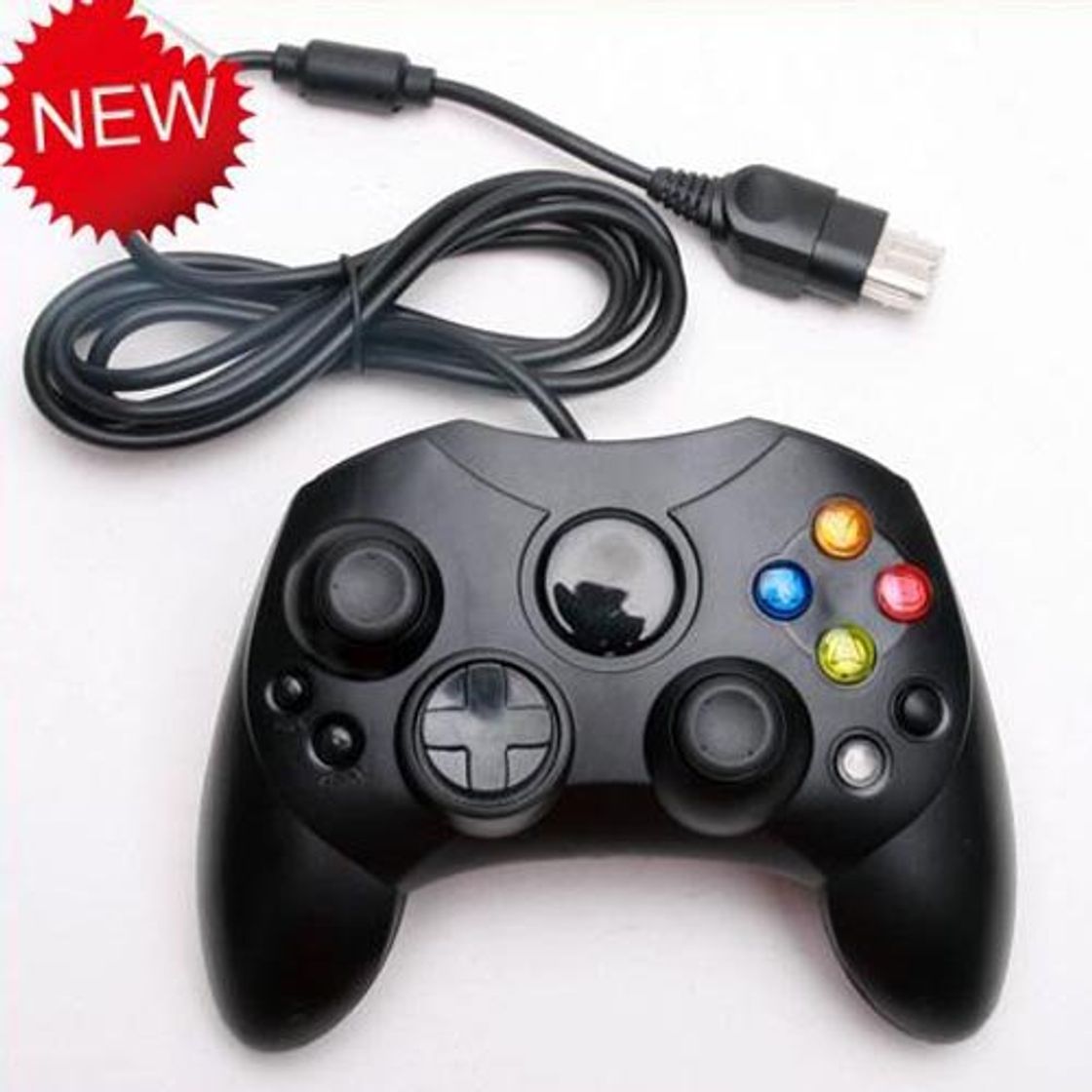 Lugar GOZAR Negro con Cable Clásico Gamepad Controlador De La Tecla De Mando