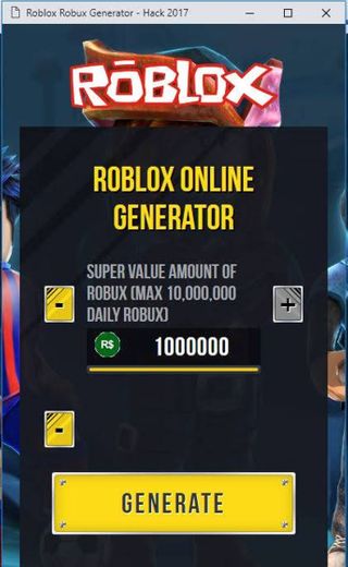 Robux Generator