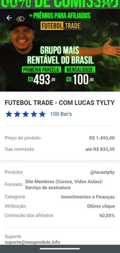 Futebol Trade com Lucas TYLTY